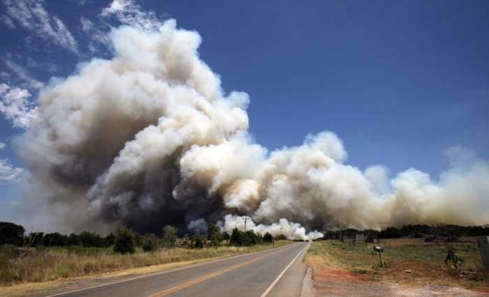 Wildfires in Oklahoma (31 pics)