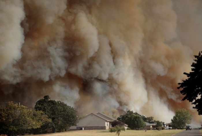 Wildfires in Oklahoma (31 pics)