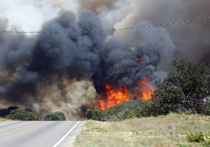 Wildfires in Oklahoma (31 pics)