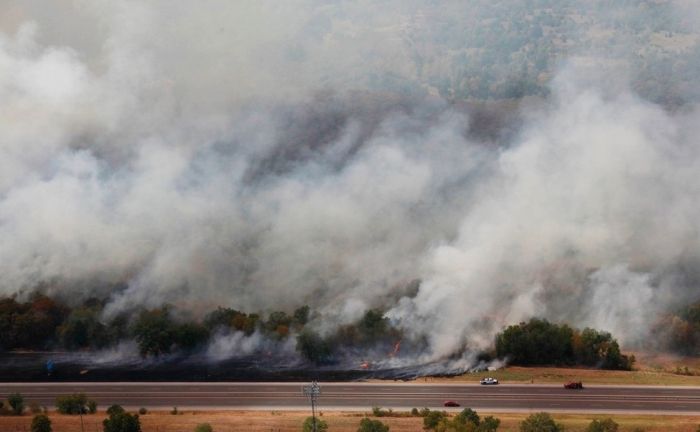 Wildfires in Oklahoma (31 pics)