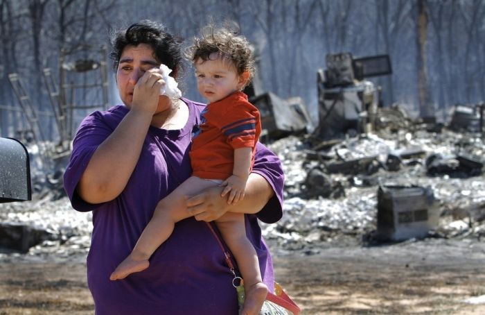 Wildfires in Oklahoma (31 pics)