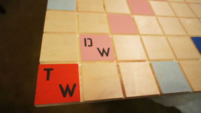 Giant Scrabble Board (45 pics)