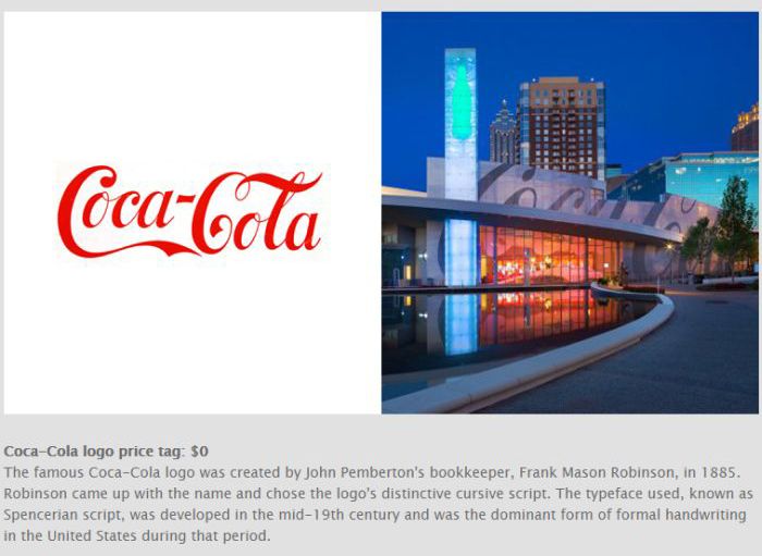 The Prices of Famous Logos (14 pics)