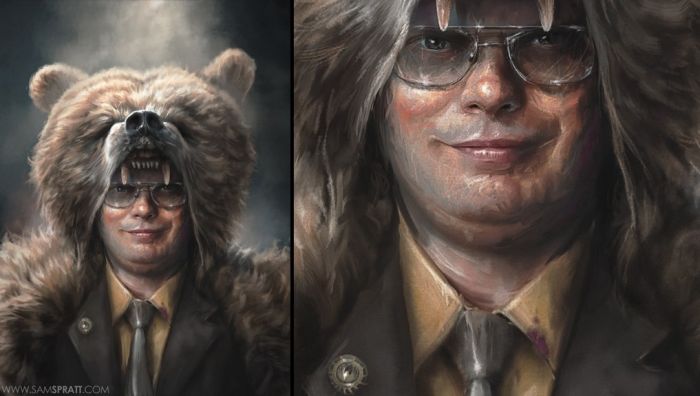 Illustrator Sam Spratt's Works (38 pics)