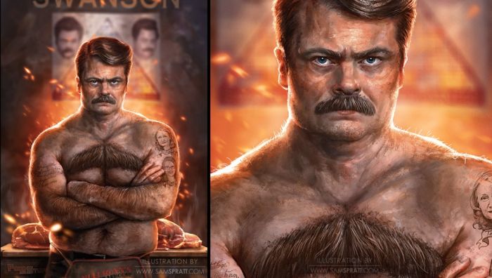 Illustrator Sam Spratt's Works (38 pics)