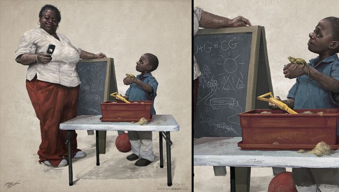 Illustrator Sam Spratt's Works (38 pics)
