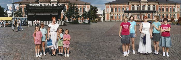 Four Sisters Have Recreated Old Photos (28 pics)