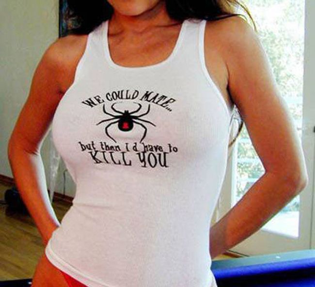 Funny and Sexy Boobs Messages (47 pics)