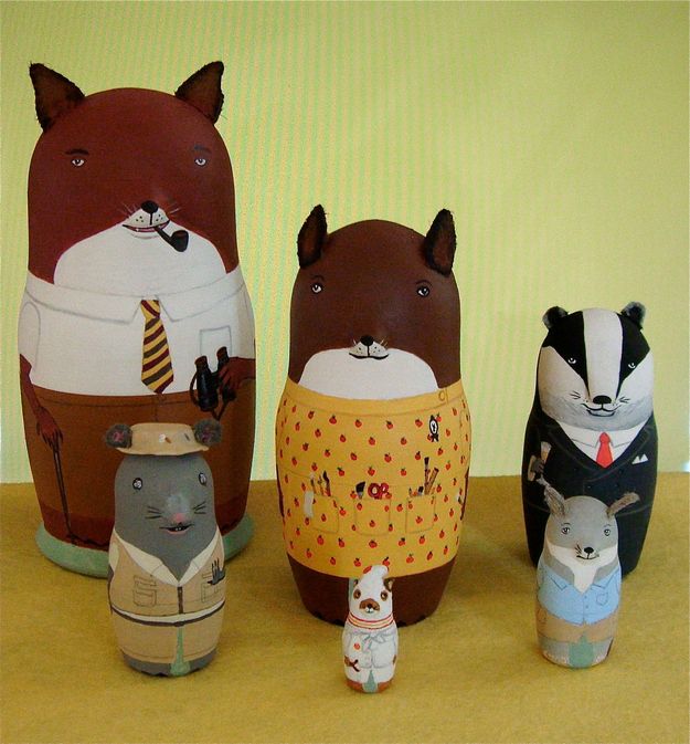 Pop-culture Nesting Dolls (16 pics)