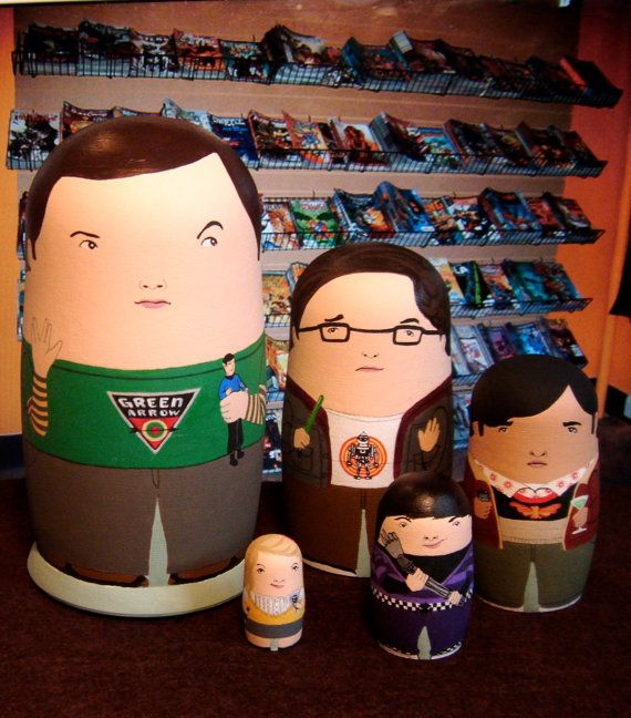 Pop-culture Nesting Dolls (16 pics)