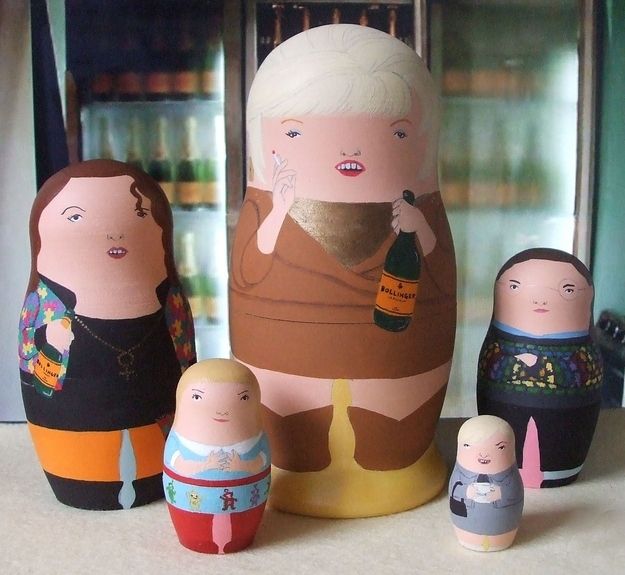 Pop-culture Nesting Dolls (16 pics)