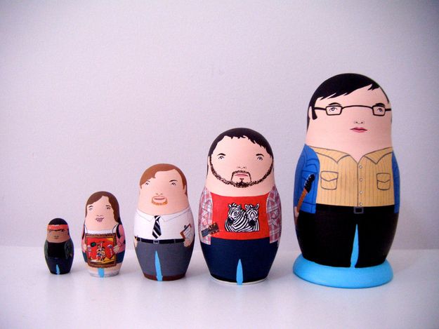 Pop-culture Nesting Dolls (16 pics)