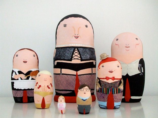 Pop-culture Nesting Dolls (16 pics)