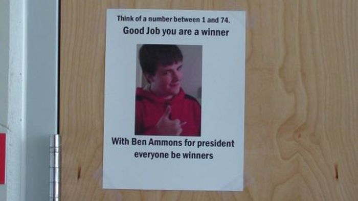 Ben Ammons for Class President (9 pics)