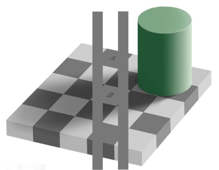 Checker Shadow Illusion (3 pics)