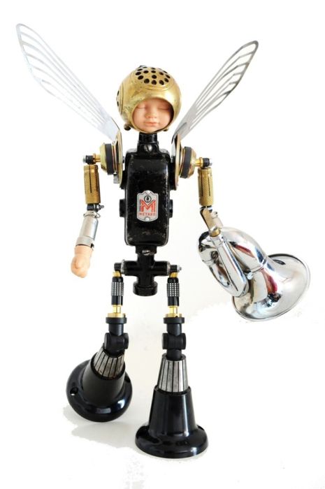 Dolls Made Out of Old Junk by Аndrea Petrachi (25 pics)