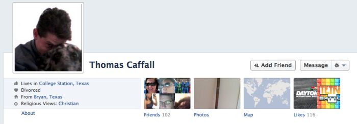 College Station Shooter Thomas “Tres” Caffall's Online Trail (12 pics)