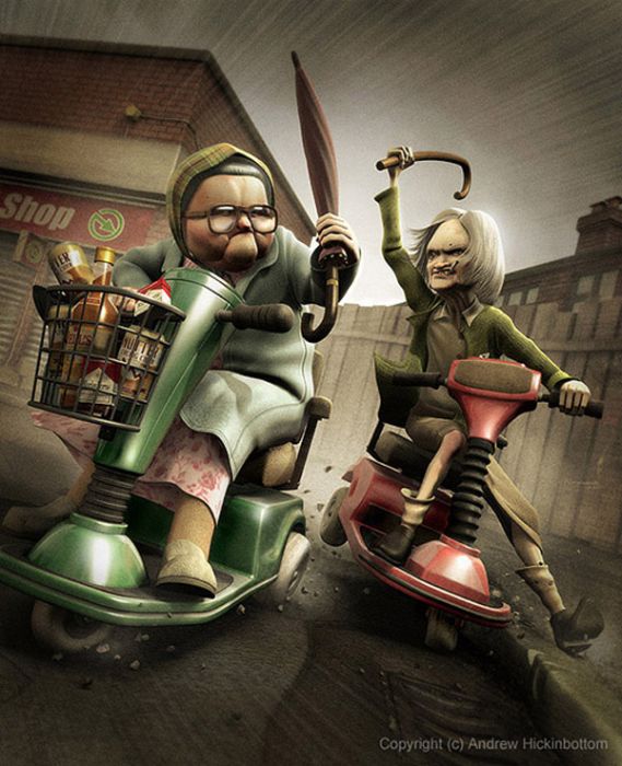 Awesome 3D Characters (46 pics)