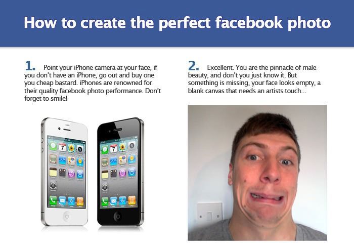 How to Create the Perfect Facebook Photo (4 pics)