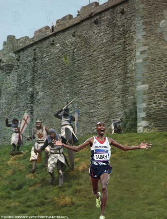 Mo Farah Running Away From Things (27 pics)