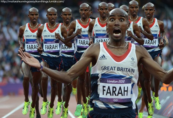 Mo Farah Running Away From Things (27 pics)