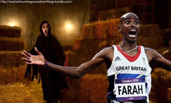 Mo Farah Running Away From Things (27 pics)