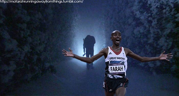 Mo Farah Running Away From Things (27 pics)