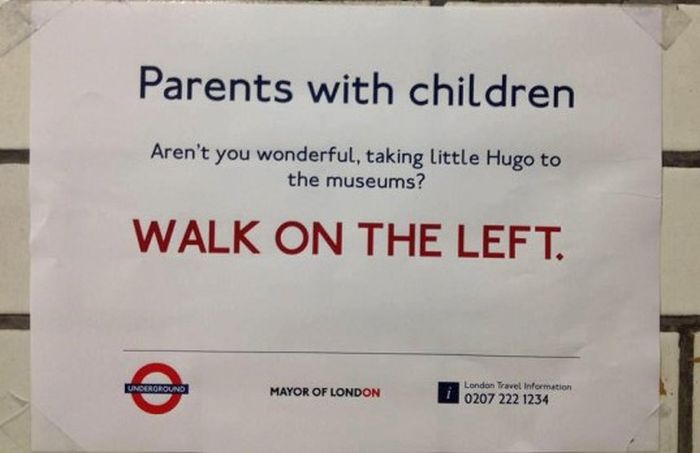 Guerilla Artists Doctoring  Signs on London Transport (19 pics)
