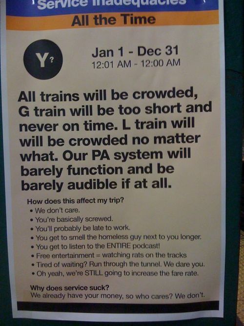 Guerilla Artists Doctoring  Signs on London Transport (19 pics)