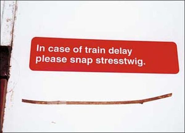 Guerilla Artists Doctoring  Signs on London Transport (19 pics)