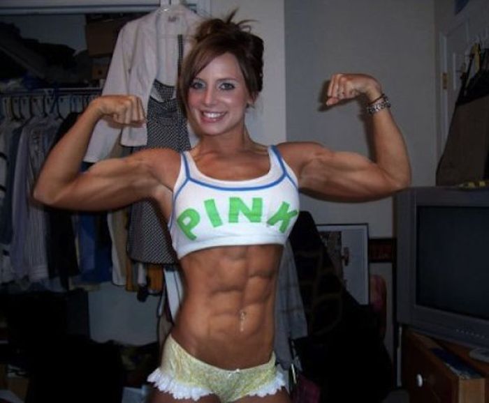 Girls with Abs, Hot or Not? (45 pics)