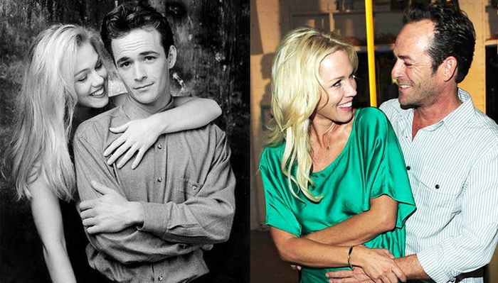 Dylan And Kelly From “90210” Reunited (4 pics)