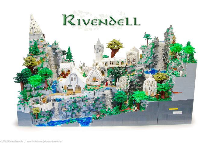 LEGO Rivendell (33 pics)