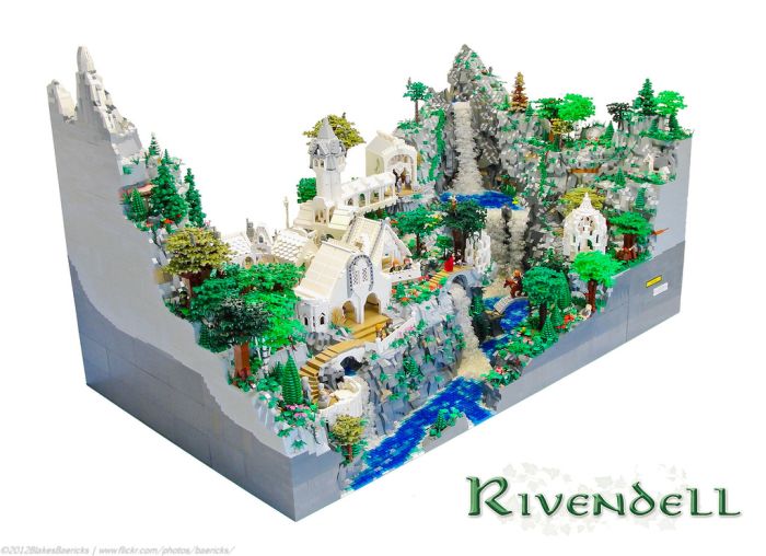 LEGO Rivendell (33 pics)