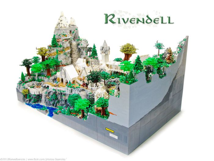 LEGO Rivendell (33 pics)