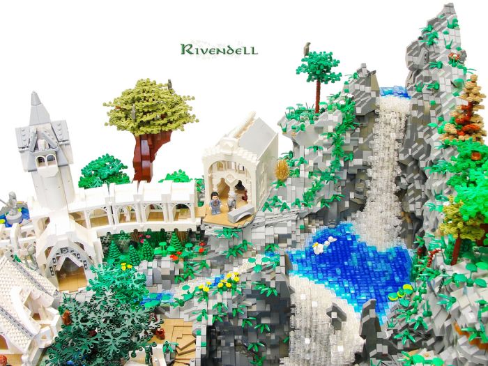 LEGO Rivendell (33 pics)