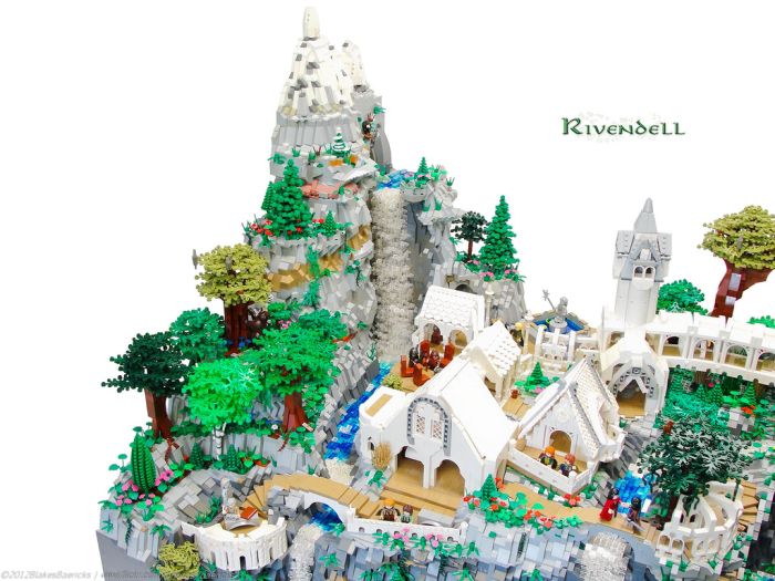 LEGO Rivendell (33 pics)