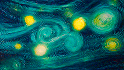 Vincent van Gogh Paintings in Motion (6 gifs)