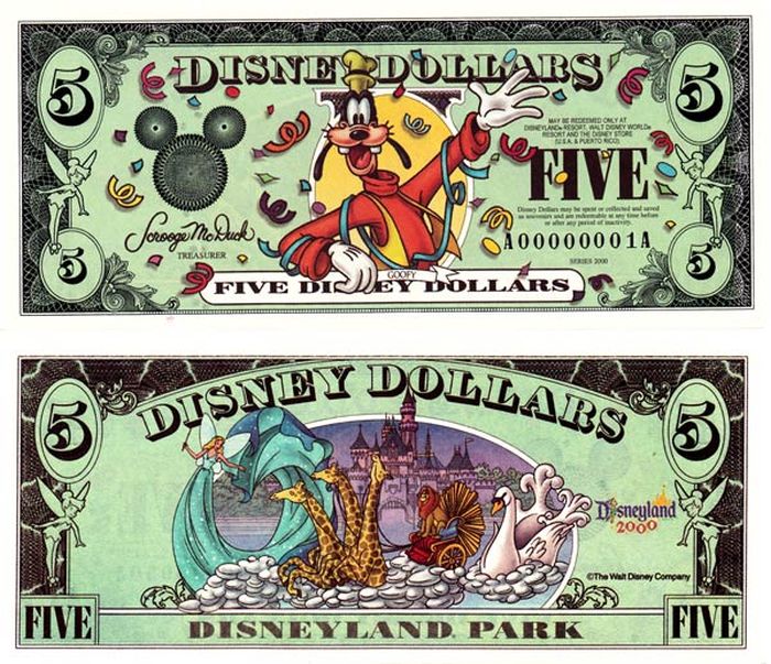 Disney Dollars (35 pics)