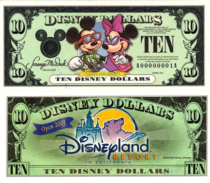 Disney Dollars (35 pics)