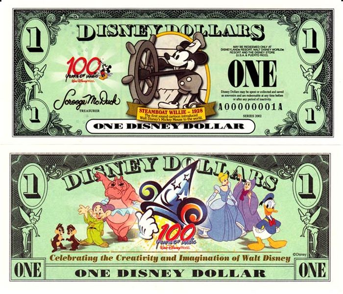 Disney Dollars (35 pics)