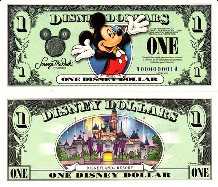 Disney Dollars (35 pics)