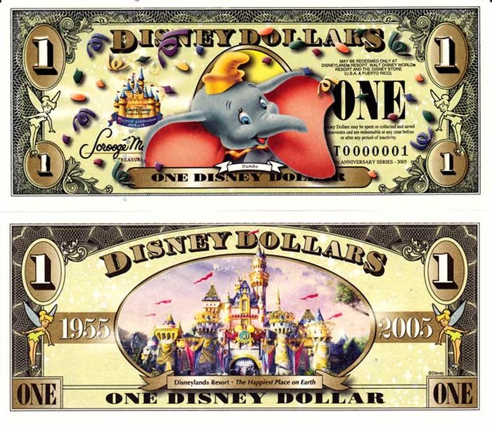 Disney Dollars (35 pics)