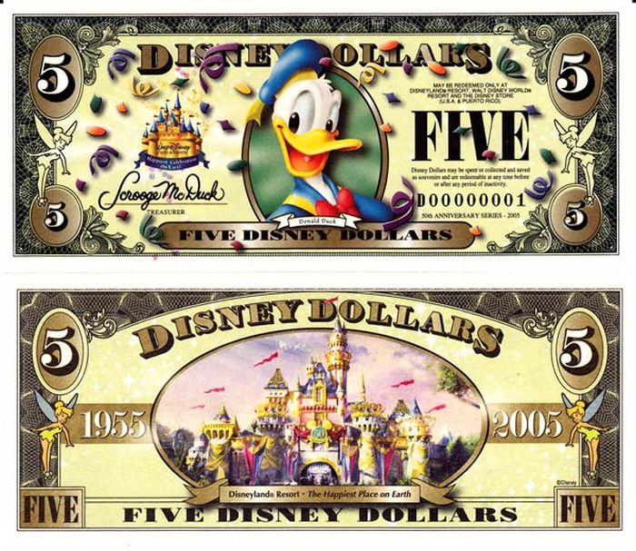 Disney Dollars 35 Pics 