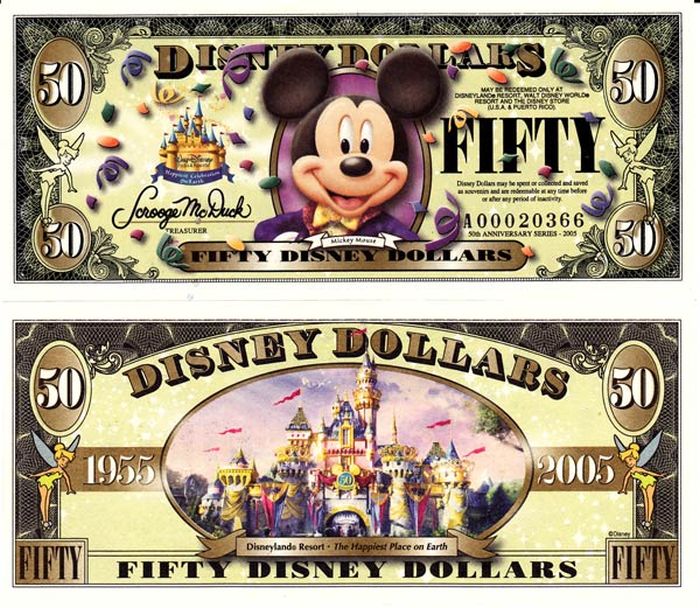 Disney Dollars (35 pics)