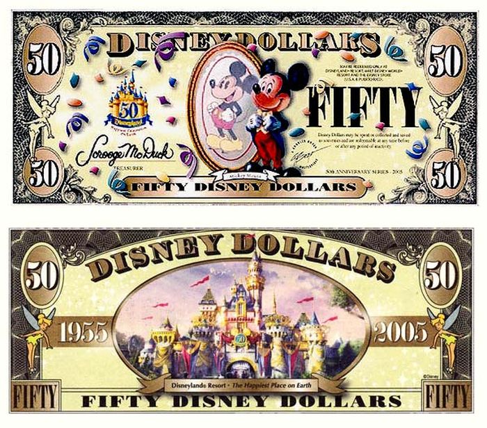 Disney Dollars (35 pics)