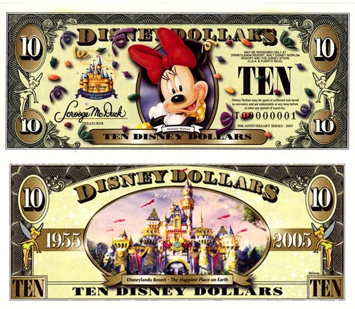 Disney Dollars (35 pics)