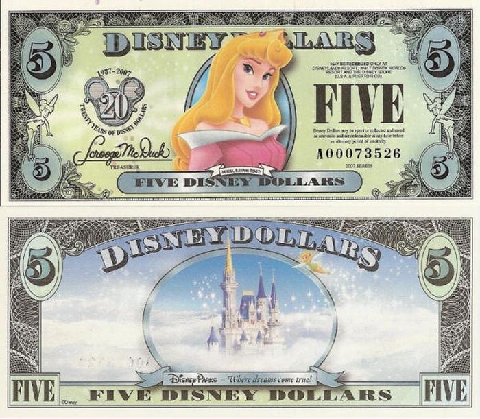 Disney Dollars (35 pics)