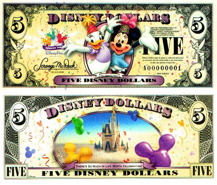 Disney Dollars (35 pics)