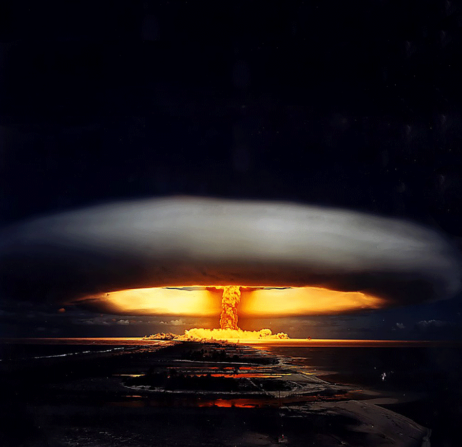 Nuclear Explosion (4 pics + 1 gif)